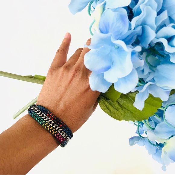 Jewelry - Rainbow Fluid LGBTQ Inspired Bracelet